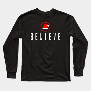 Believe Santa Long Sleeve T-Shirt